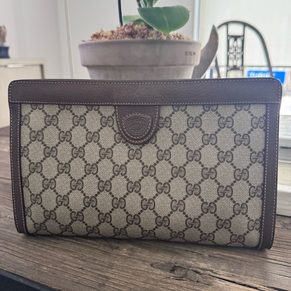 ♦️SOLD♦️Gucci Ophidia Sherry Line GG Monogram Accessory Collection Clutch Bag - Picture 3 of 16